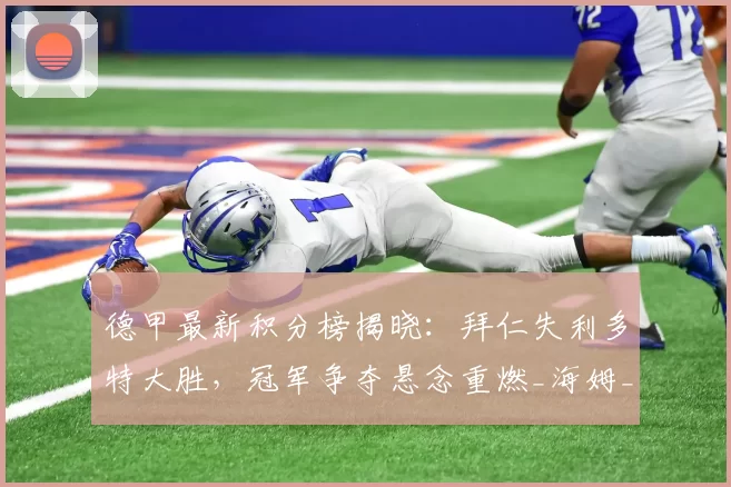 德甲最新积分榜揭晓：拜仁失利多特大胜，冠军争夺悬念重燃_海姆_霍芬海姆_法兰克福